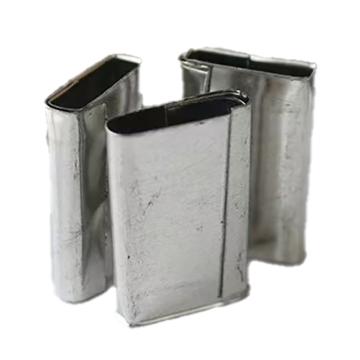 功成狮 16PP手工带打包扣，GHWB0112 不开口镀锌，尺寸宽度18mm*长度30mm*厚度0.22mm，25kg/箱 售卖规格：25千克/箱