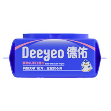 德佑 湿巾，婴幼儿手口湿巾80片/包 140×185mm 售卖规格：1包