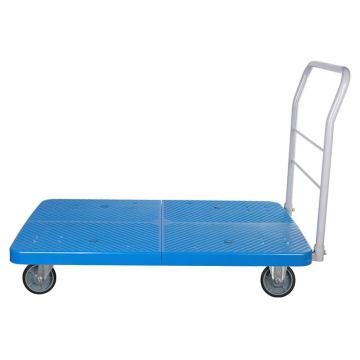 Raxwell 全静600公斤单层固定扶手推车，RHMC0425 车板1200*750，6寸全静轮 PLA600Y 售卖规格：1台