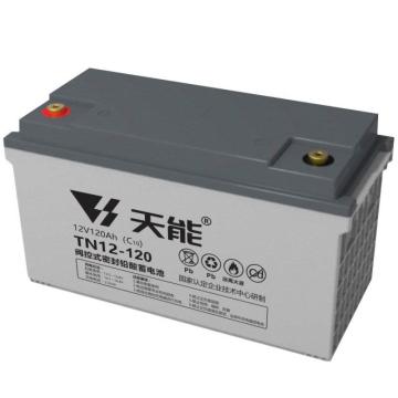 天能 阀控式免维护铅酸蓄电池12V系列10hr，TN12-120A 售卖规格：8个/箱