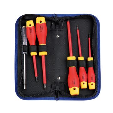 长城精工 6件绝缘螺丝批组合工具（牛津包），409006 售卖规格：1套