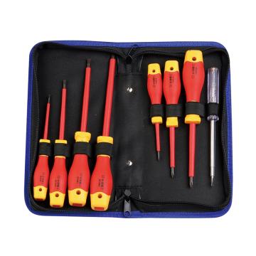 长城精工 8件绝缘螺丝批组合工具（牛津包），409908 售卖规格：1套