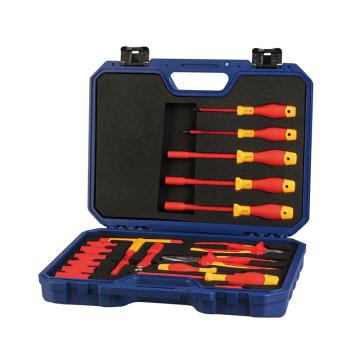 长城精工 18件绝缘组合工具，409818 400x313x93（塑盒） 售卖规格：1套