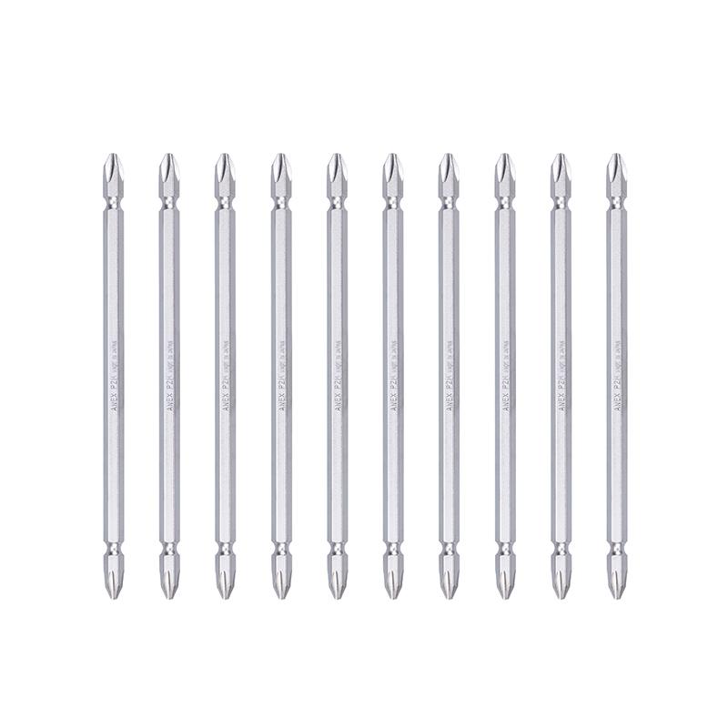 安力士牌 (ANEX)强韧抗锈蚀双头批头 十支，AH-14M ㊉2×150L 售卖规格：10支/包