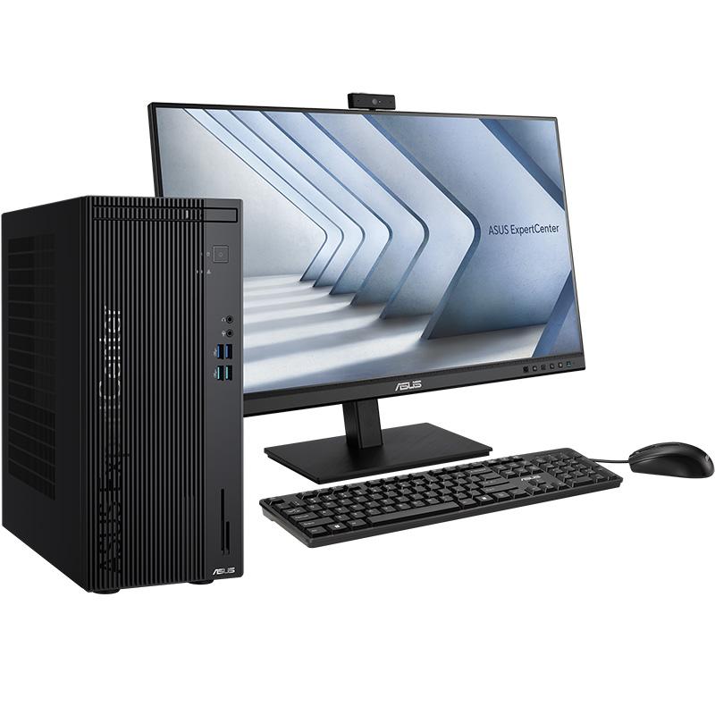 华硕 商用台式电脑，D501MER-D501MER00379 G7400 16GBDDR5 1TB 集显 23.8吋显示器144Hz 售卖规格：1台