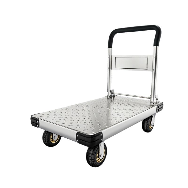 凡礼格 钢制小推车 特厚钢板110*65cm重型【8寸铁芯静音烽火轮】载重1300kg，FLG-GZTC10 售卖规格：1个