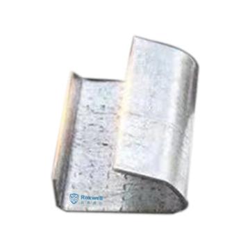 Raxwell PET塑钢带打包扣，RHWB0102 适用打包带宽：19mm 厚度：0.8mm 手工带打包扣，镀锌 售卖规格：1500个/箱