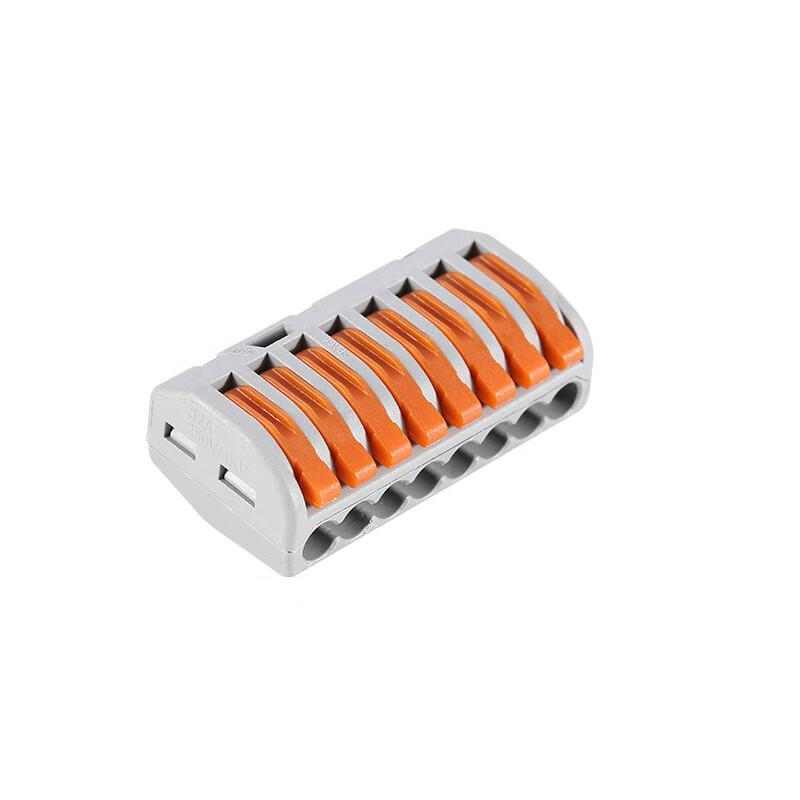 ZLTZM 快速接线端子，一进七出并款款 32A 250V 售卖规格：1个