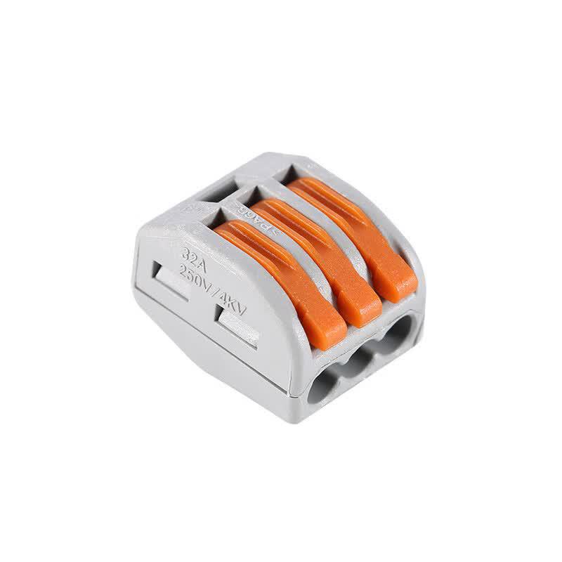 ZLTZM 快速接线端子，一进二出并连款 32A 250V 售卖规格：1个