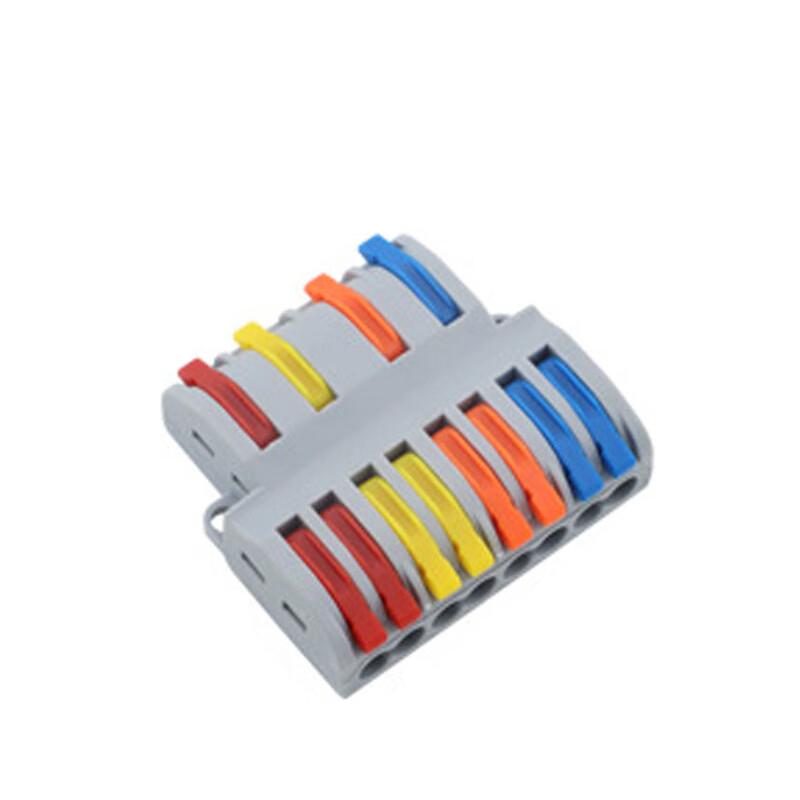 ZLTZM 快速接线端子，四进八出分线款 32A 250V 售卖规格：1个