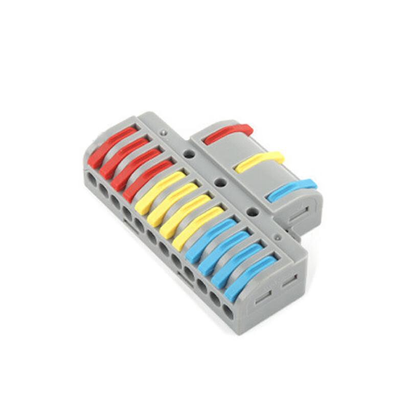 ZLTZM 快速接线端子，三进十二出分线款 32A 250V 售卖规格：1个