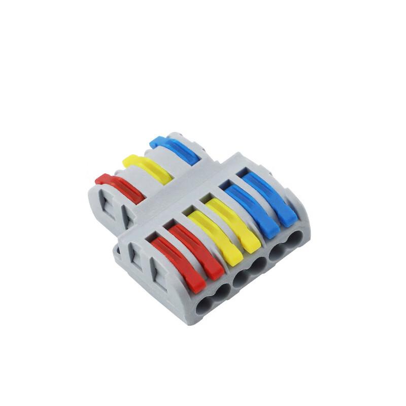 ZLTZM 快速接线端子，三进六出分线款 32A 250V 售卖规格：1个