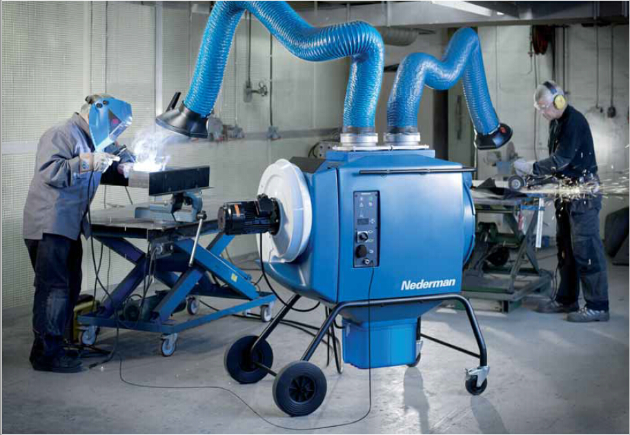 移动式旱烟及粉尘除尘器(自动清灰),filterbox gy-twin