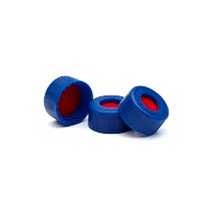 安捷伦 已认证的蓝色螺口盖，含PTFE/硅橡胶/PTFE隔垫，5185-5862 售卖规格：500个/包