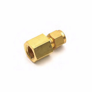 安捷伦 适配接头，1/4 英寸外螺纹 NPT 至 1/4 英寸缩径，黄铜，0100-0208 售卖规格：1个