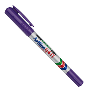 旗牌/Artline 小双头油性记号笔，EK-041T 紫 0.4-1.0mm 售卖规格：1支