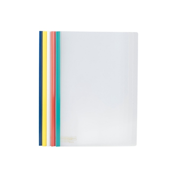 史泰博 五色抽杆夹，NP1040 蓝、黄、白、红、绿混色 A4（5个/包） 售卖规格：1包