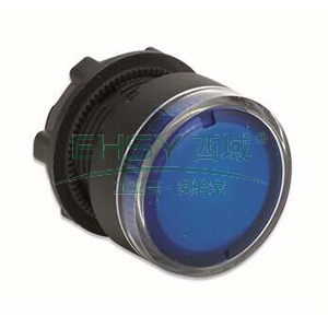 施耐德电气 塑料带灯按钮头，ZB5AW363C 蓝色 售卖规格：1个