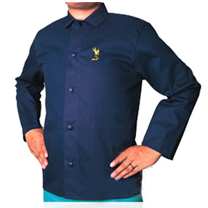 威特仕 焊接防护服，33-8830-L 雄蜂王海军蓝上身焊服 售卖规格：1件