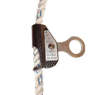 代尔塔DELTAPLUS 安全绳，503064，安全绳止锁+20米绳(12mm)直绳