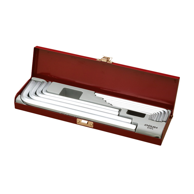 力易得 加长内六角扳手，12件套，E1573