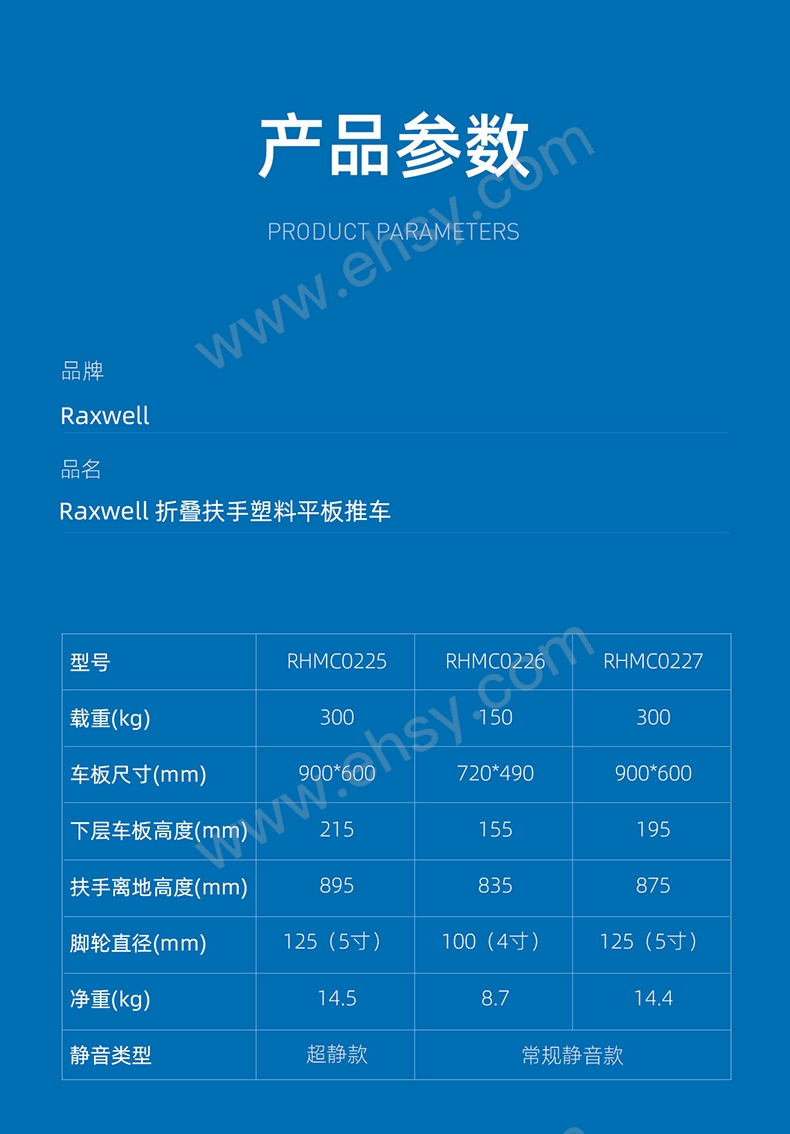 RHMC0225-27-Raxwell-折叠扶手塑料平板推车详情页-20250427_02.jpg