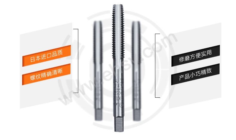 富士 手用丝锥，M10×1.5, 套装(3支) M10（M10*1.5）、公制 售卖规格：3支/付【多少钱 规格参数 图片 采购】-西域