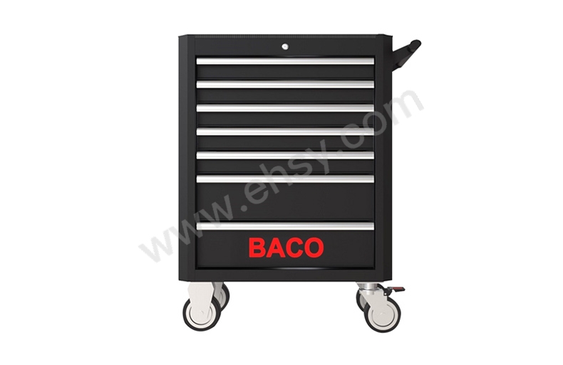 巴可baco 7层工具车,黑色,9020-7