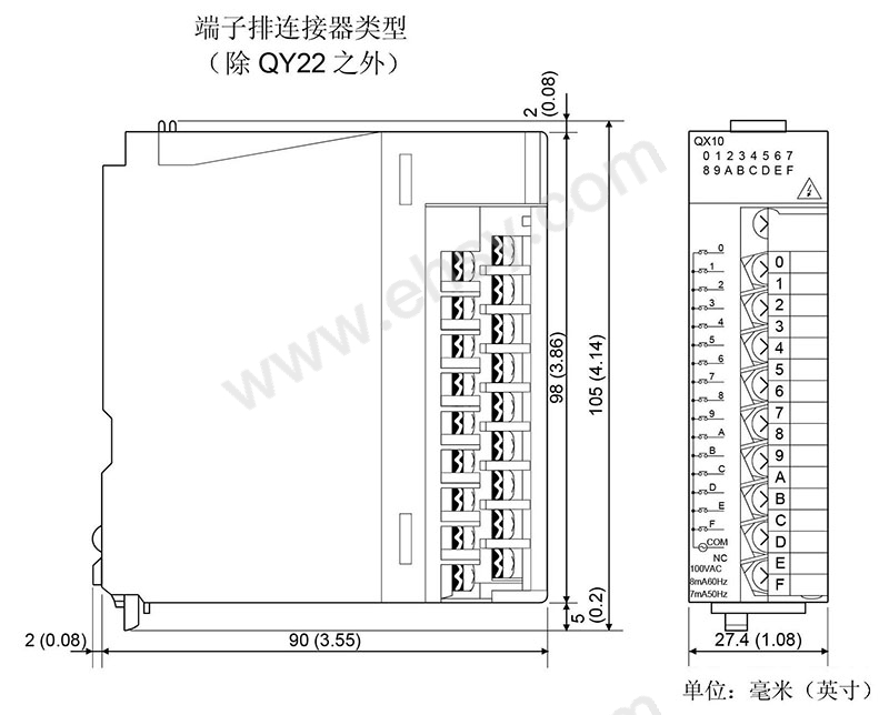三菱电机 数字量输入输出模块，QY40P 售卖规格：1个【多少钱 规格参数 图片 采购】-西域