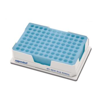 艾本德/Eppendorf 低温指示冰盒，PCR-Cooler，低温指示冰盒 0.2 ml， 蓝色冰盒，3881000031 售卖规格：1个