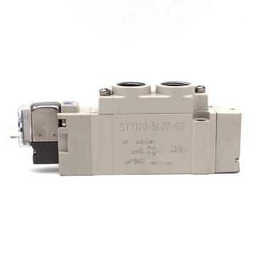 SMC 5通电磁阀，SY7120-5LOZ-02 售卖规格：1个