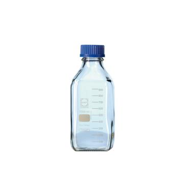 杜兰/DURAN 方型蓝盖试剂瓶 100ml GL32盖，218202453(Pcs) 售卖规格：1个