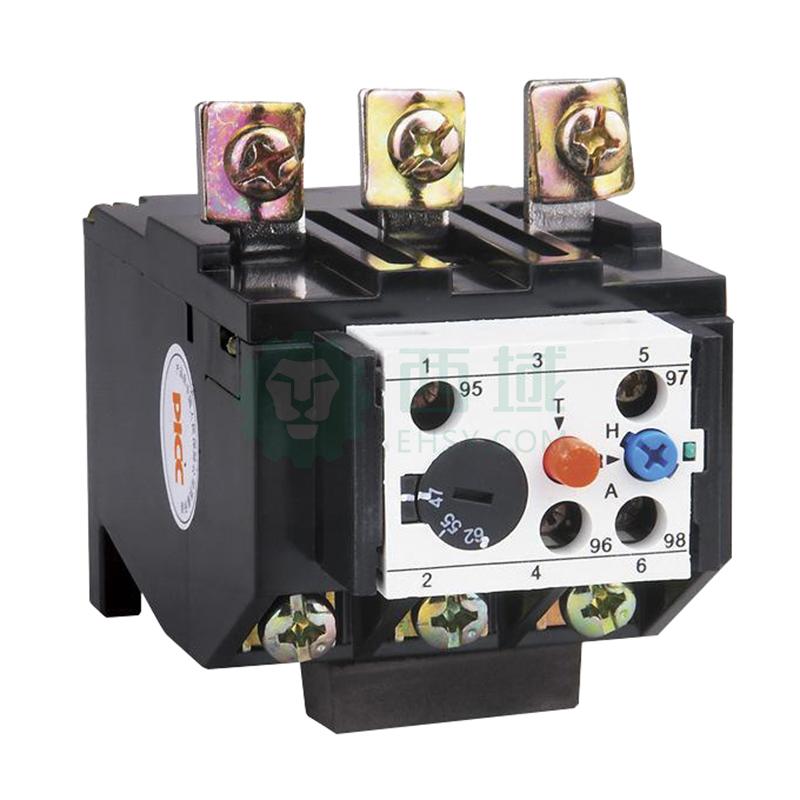 德力西delixi 热过载继电器,jr20-63l 55-71a,jr206371l