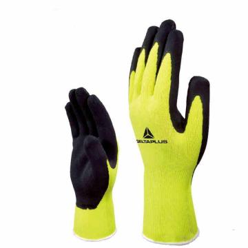 代尔塔DELTAPLUS 乳胶涂层手套，201733-9，舒适涂层无缝针织手套