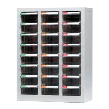 锐德 开放式零件箱,600×283×720,24抽屉,PS(透明)，CAH-324 售卖规格：1个