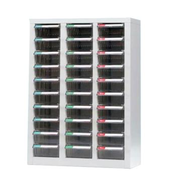 锐德 开放式零件箱,600×283×880,30抽屉,PS(透明)，CAH-330 售卖规格：1个