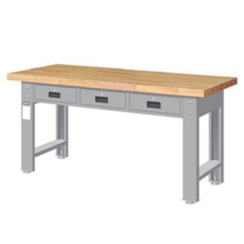 天钢 重量型工作桌，WAT-5203W 高宽深(mm):800×1500×750,原木桌板,承重（kg）:1000,不含安装 售卖规格：1台