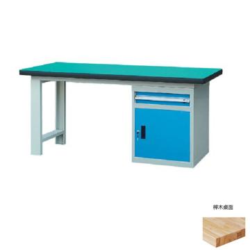 锐德 50mm榉木桌面单侧1抽1门柜重型工作桌，RD1503CJ 1500W×750D×800H,载重:1000kg,不含安装 售卖规格：1个