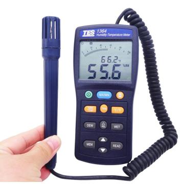 泰仕 温湿度计，TES-1364 售卖规格：1台