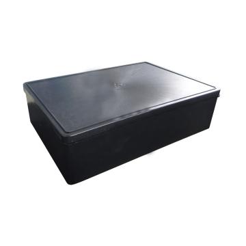 三威 防静电元件盒,外尺寸:230×160×64mm,内尺寸:220×150×55mm,饭盒式,黑色，9805106-2 售卖规格：1个