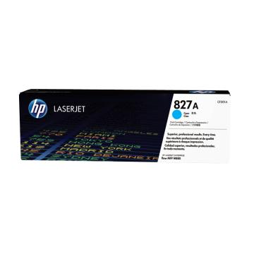 惠普/HP 墨粉，827A(CF301A) 青色 适用M880Z/XH打印机一体机) 约32000页 售卖规格：1个