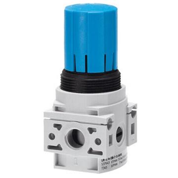 费斯托/FESTO 减压阀，LR-1/4-DB-7-O-MINI，537643 G1/4" 售卖规格：1个