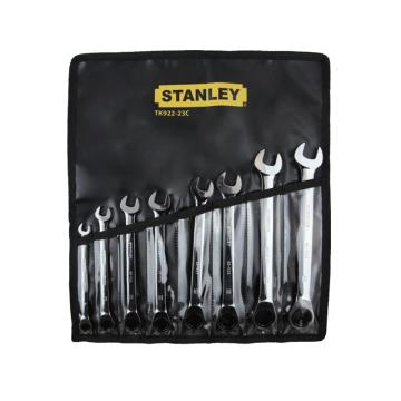 史丹利/STANLEY 8件公制双向棘开两用快扳套装，TK922-23C 售卖规格：1套