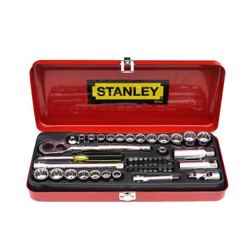 史丹利/STANLEY 套筒套装，89-516-22 6.3&10mm系列 46件套 售卖规格：1套