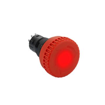 施耐德电气 带灯急停按钮，XB6ETI523P 32mm蘑菇头 24V 2NC 售卖规格：1个