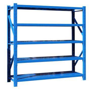至腾 中型货架主架，尺寸(长×宽×高mm):1500×600×2000 (五层搁板，300KG/层， 蓝色)，安装费另询 售卖规格：1套