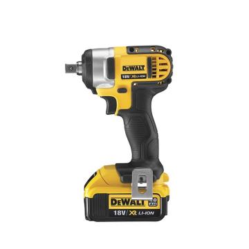 得伟/Dewalt 充电式冲击扳手，DCF880M2 ，18V，1/2寸12.7mm 2x4.0Ah电池套装 售卖规格：1套