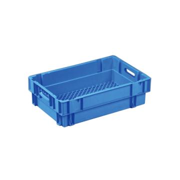 环球 反转套叠网格箱，TST6417P 尺寸(mm):600×400×170,蓝色,不含箱盖 售卖规格：1个