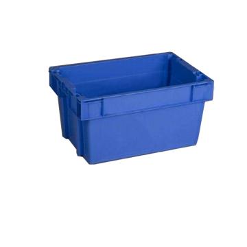 环球 反转套叠箱，TST 6430S 尺寸(mm):600×400×300,平底,蓝色,不含箱盖 售卖规格：1个