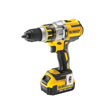 得伟/Dewalt 充电式冲击钻，DCD996M2 ，无刷磁浮 18V 13mm 2x4.0Ah电池套装 售卖规格：1套